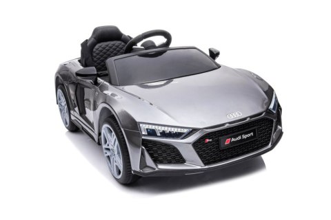 Auto Na Akumulator Audi R8 Lift A300 Światła LED Pilot Srebrne LEAN CARS