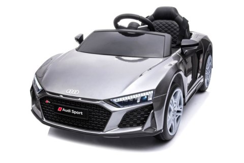 Auto Na Akumulator Audi R8 Lift A300 Światła LED Pilot Srebrne LEAN CARS
