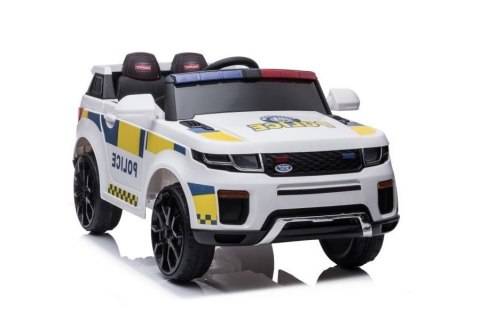 Auto Na Akumulator BBH-021 Światła LED Muzyka Pilot Policyjne Białe LEAN CARS