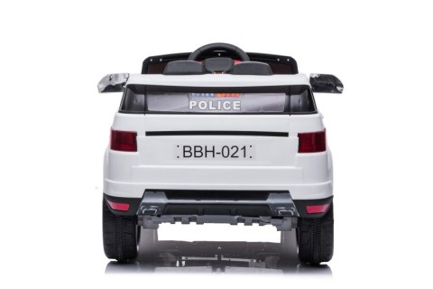 Auto Na Akumulator BBH-021 Światła LED Muzyka Pilot Policyjne Białe LEAN CARS