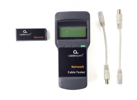Cyfrowy tester kabli sieciowych, Cat 5E/6E, koncentryczne, telefoniczne