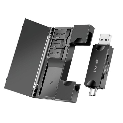 Czytnik kart USB3.2 Gen 1, SD/microSD