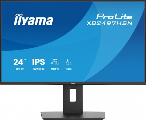 Monitor 24 cale XB2497HSN-B1 IPS, USB-C Dock,HDMI, DP, RJ45