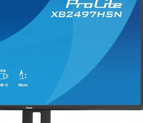 Monitor 24 cale XB2497HSN-B1 IPS, USB-C Dock,HDMI, DP, RJ45