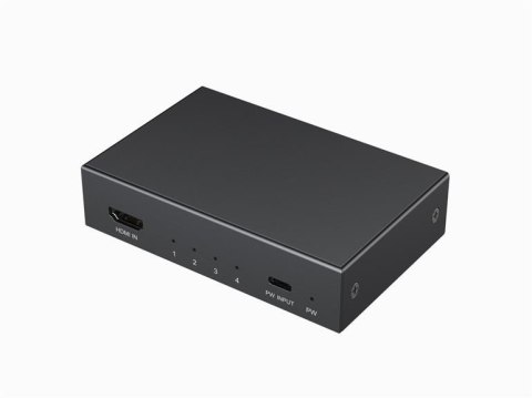 Splitter/rozdzielacz HDMI 4K, 4 porty