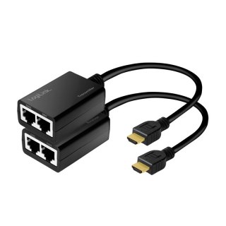 Extender HDMI do 30m, 1080p/60Hz, 0.3m LogiLink