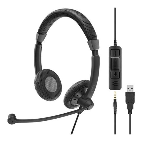 SC 75 USB MS - Słuchawka USB/Jack z kontrolą połączeń - SC 75 USB MS EPOS