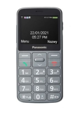 Telefon dla seniora KX-TU160 szary Panasonic