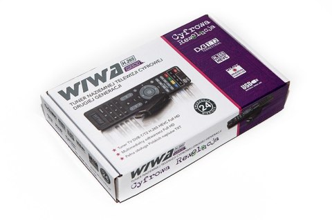 Tuner H.265 MINI DVB-T/DVB-T2 H.265 HD Wiwa