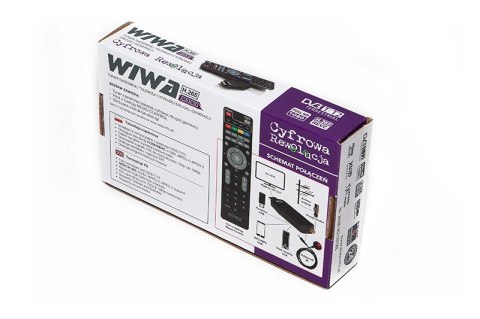 Tuner H.265 MINI DVB-T/DVB-T2 H.265 HD Wiwa