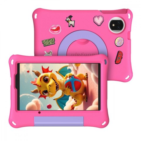 Tablet Tab A9 Pro Kids 4G 8" 4/128GB z etui dla dzieci różowy
