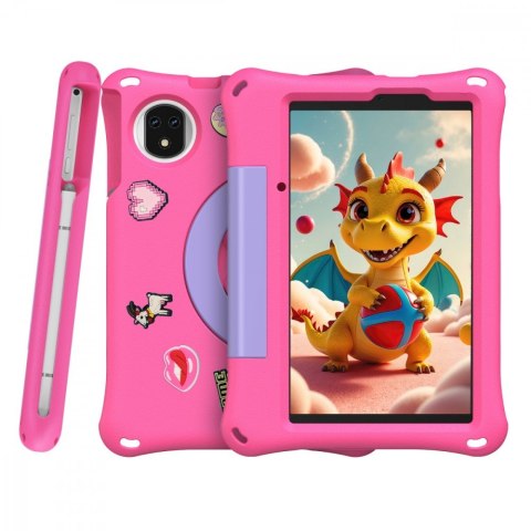 Tablet Tab A9 Pro Kids 4G 8" 4/128GB z etui dla dzieci różowy