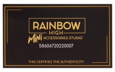 Torebka Rainbow High Accessories Studio Series 1 Asortyment
