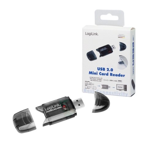 Czytnik kart pamięci USB 2.0, SD/MMC, CR0007