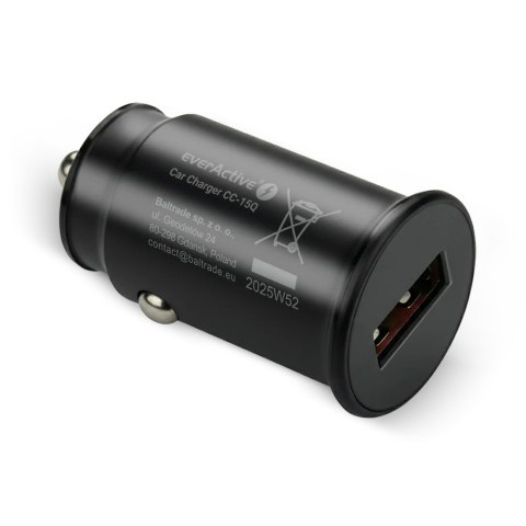 Ładowarka samochodowa CC-15Q QC3.0 18W 1XUSB