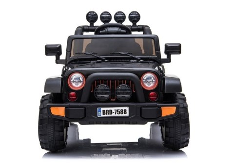 Auto Na Akumulator Jeep BRD-7588 Światła LED MP3 Pilot Czarny 4x4 LEAN CARS