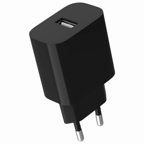 Ładowarka uniwersalna USB, 2.4 A, czarna
