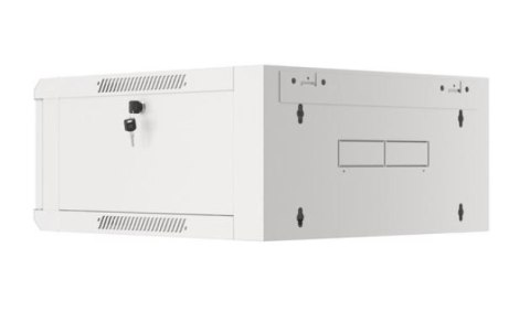 Szafa instalacyjna RACK wisząca 19 cali 4U 600 szara WFFA-5604-10S