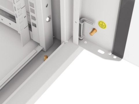 Szafa instalacyjna RACK wisząca 19 cali 4U 600 szara WFFA-5604-10S