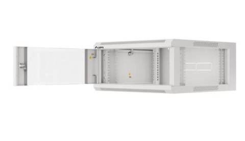 Szafa instalacyjna RACK wisząca 19 cali 4U 600 szara WFFA-5604-10S