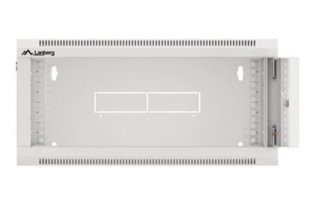 Szafa instalacyjna RACK wisząca 19 cali 4U 600 szara WFFA-5604-10S