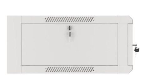 Szafa instalacyjna RACK wisząca 19 cali 4U 600 szara WFFA-5604-10S