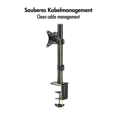 Uchwyt na monitor 17-32 ', 9kg max, czarny