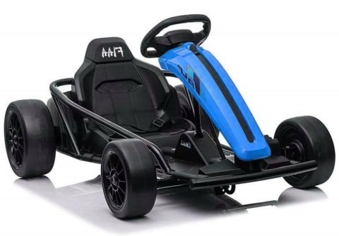 Gokart na Akumulator Dla Dzieci Funkcja Driftu SX1968 18km/h Niebieski LEAN CARS