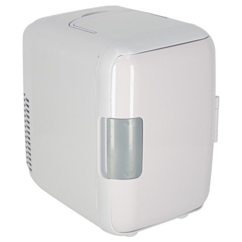 Lodówka turystyczna elektryczna samochodowa mini na jedzenie kosmetyki grzanie chłodzenie 2w1 4L biała Kik Sp. z o. o. Sp. k.