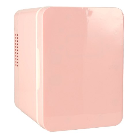 Lodówka turystyczna elektryczna samochodowa mini na jedzenie kosmetyki grzanie chłodzenie 2w1 4L różowa Kik Sp. z o. o. Sp. k.