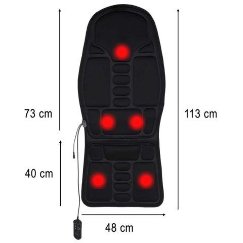 Masażer do pleców mata masująca grzewcza do masażu na fotel do samochodu Kik Sp. z o. o. Sp. k.