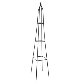 Pergola podpora LUARO ogrodowa na kwiaty stojak na róże pnące piramida metalowa Kik Sp. z o. o. Sp. k.