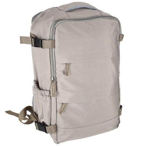 Plecak turystyczny kabinowy podróżny bagaż podręczny szary 45x30 cm Kik Sp. z o. o. Sp. k.