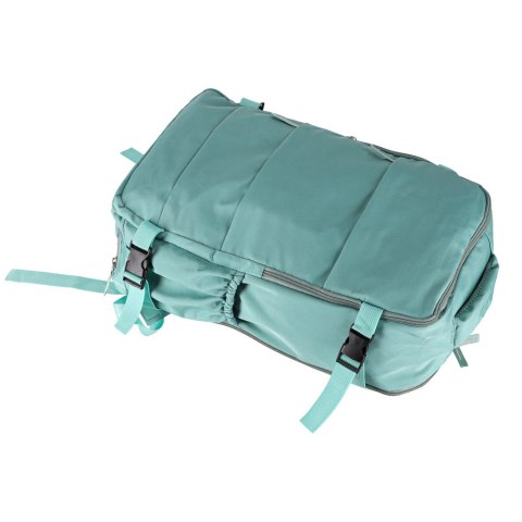 Plecak turystyczny kabinowy podróżny bagaż podręczny zielony 45x30 cm Kik Sp. z o. o. Sp. k.