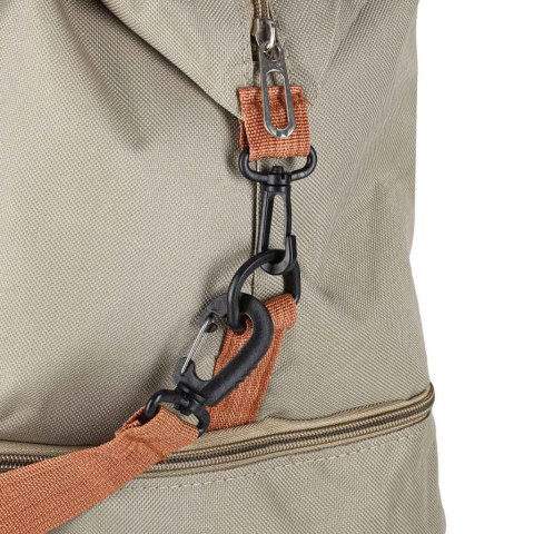 Torba podróżna sportowa bagaż podręczny do samolotu turystyczna beżowa Kik Sp. z o. o. Sp. k.