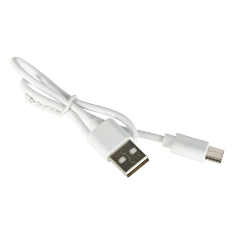 Wiatrak biurkowy wentylator mini ręczny składany wiatraczek przenośny USB biały Kik Sp. z o. o. Sp. k.