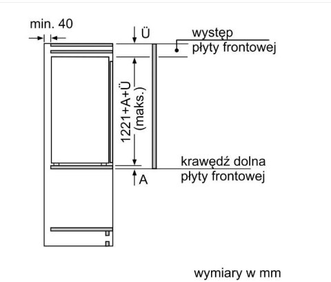 Chłodziarka KIR41NSE0 Bosch