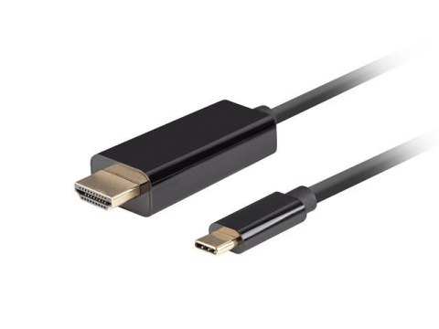 Kabel USB-C(M)->HDMI(M) 4K 60HZ 3M czarny Lanberg