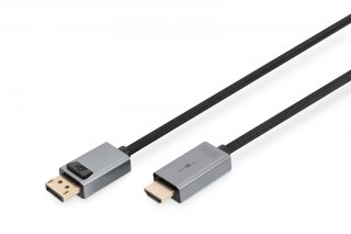 Kabel adapter DisplayPort - HDMI 4K 30Hz DP/HDMI M/M 1,8m Digitus
