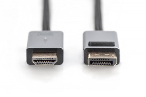 Kabel adapter DisplayPort - HDMI 4K 30Hz DP/HDMI M/M 3m Digitus
