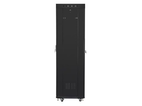 Szafa stojąca rack 19 42U 600x600, czarna