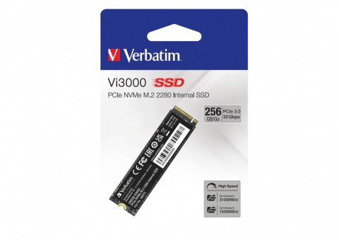 Dysk Vi3000 PCIe NVM M.2 SSD 256 GB 3100/1300MB/s