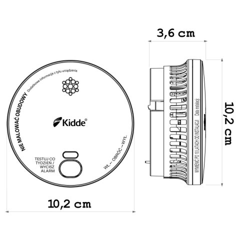 Czujnik dymu KID-2030-DSR KIDDE