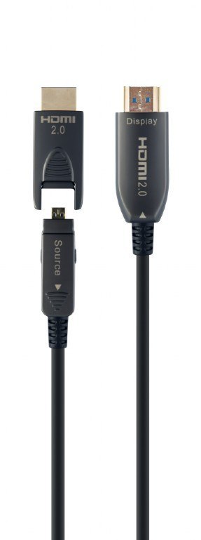 Kabel AOC High Speed HDMI with ethernet 50 m z adapterem D/A Gembird