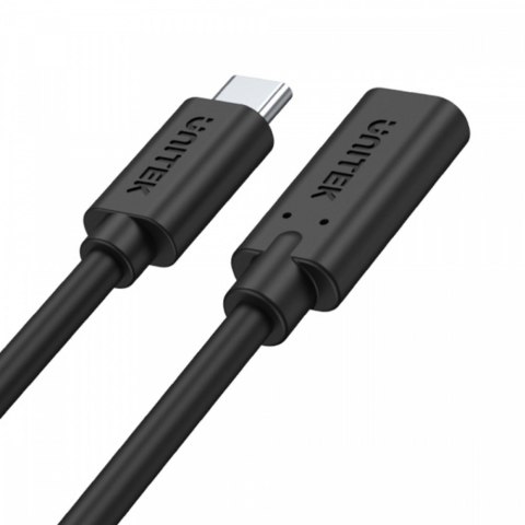 Przedłużacz USB-C 3.1 10Gbps; 4K; PD 100W; M/F; 1m; C14086BK-1M Unitek