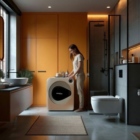 Suszarka elektryczna bębnowa do ubrań 3kg 830W GB405 GreenBlue