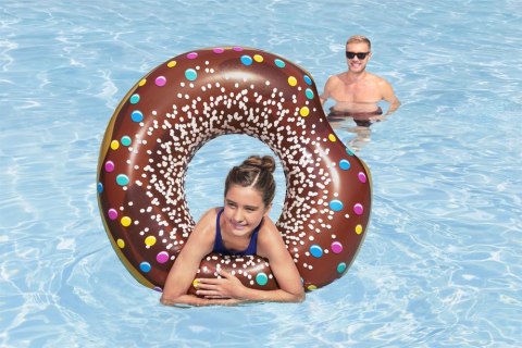 Koło Do Pływania Donut Pączek Brązowy 107 cm Bestway 36118 Bestway