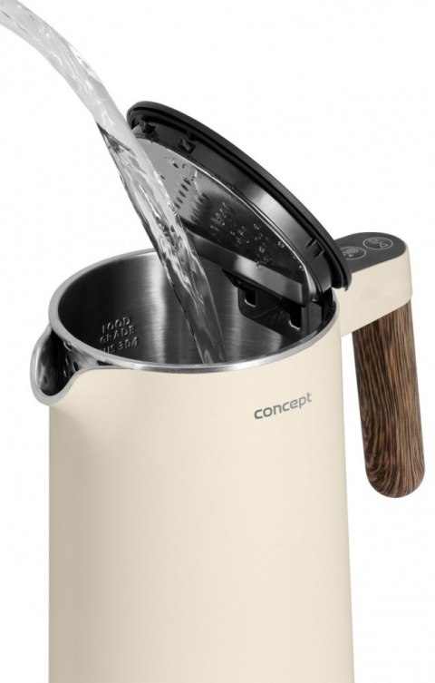 Czajnik elektryczny RK3304 Norwood 1.5l, wanilia Concept