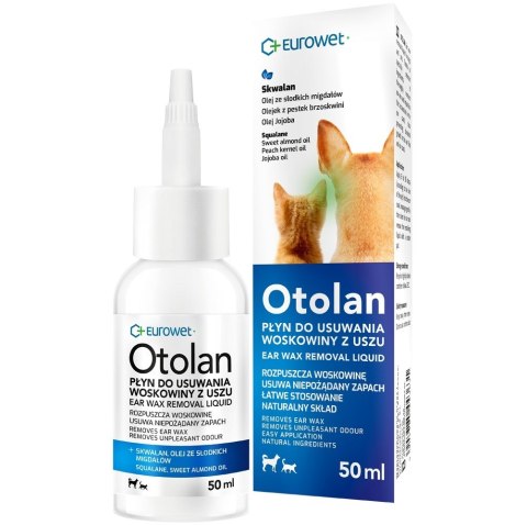 Eurowet Otolan Preparat do uszu dla psa i kota 50ml