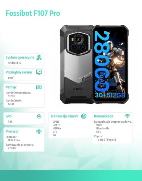 Smartfon F107 Pro CH